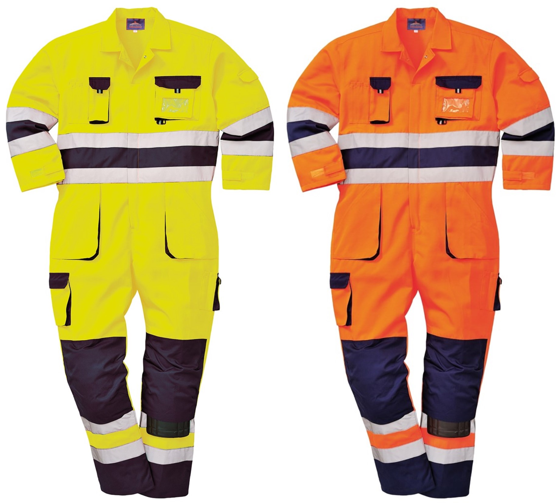 PORTWEST TX55 Nantes orange/navy or yellow/navy hivis